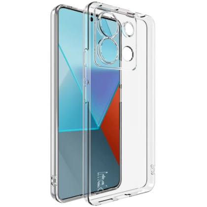 Чехол-накладка силикон 1.5мм Xiaomi Redmi Note 13 Pro 5G прозрачный противоударный