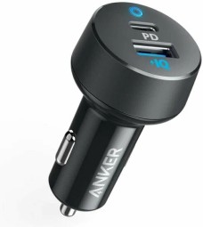 Автомобильное зар. устр. Anker A2732 35W 1USB/1USB-C черное