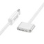 Usb Кабель-зарядка для Macbook Hoco 5A 140Вт 2м белый