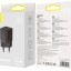 Сетевое зар. устр. Baseus GaN3 Fast Charger 1USB-C 30W (CCGN010101) черное