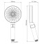 Лейка для душа Xiaomi Mijia Booster Hand Shower (MJZYSCHS01DB) серебристая