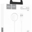 Беспроводное зарядное устройство для Apple Watch Hoco CW39 магнитное 1.2м 1A белое