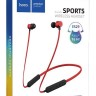 Беспроводные наушники для спорта Hoco ES29 BT5.0/180mAh/16ч красные