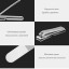 Набор для маникюра Xiaomi HuoHou Fire Splash Nail Clippers set 5в1 в футляре, серебристый 
