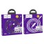 Usb Кабель-зарядка Micro Hoco U63 Spirit 2.4A 1.2м светящийся армированный белый