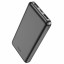 Повербанк с быстрой зарядкой Hoco 100 10000mAh 2USB/2.1A, черный