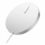 Беспроводное зарядное устройство Baseus Simple Mini 3 Magnetic Wireless 15W белое