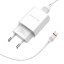 Сетевое зар. устр. Borofone BA21A с шнуром Micro 1USB 2.1A белое
