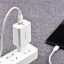 Сетевое зар. устр. Borofone BA21A с шнуром Type-C 1USB 2.1A белое