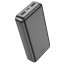 Повербанк с быстрой зарядкой Hoco 20000mAh, 2-порта USB, 2.1A, черный