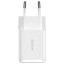 Сетевое зарядное устройство Baseus Compact 10.5W 2USB CCXJ010202, белое