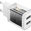 Сетевое зарядное устройство Baseus Compact 10.5W 2USB CCXJ010202, белое
