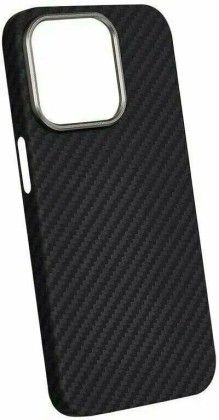 Накладка для iPhone 15 Pro Max Keephone Kevilar MagSnap черный
