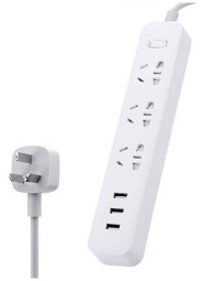 Сетевой адаптер Xiaomi Mi Power Strip 3 Sockets/3 USB Potrs NRB4027CN белый