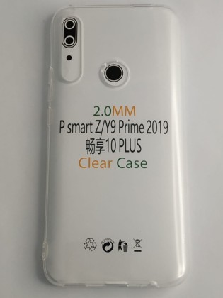 Чехол-накладка силикон 2.0мм Huawei PSmart Z/Y9 Prime 2019 прозрачный