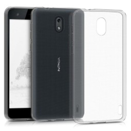 Чехол-накладка силикон 0.5мм Nokia 2 прозрачный