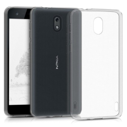 Чехол-накладка силикон 0.5мм Nokia 2 прозрачный