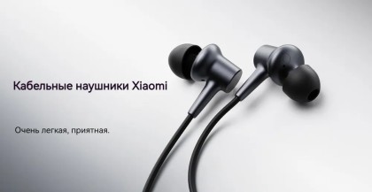 Наушники Xiaomi Wired DDQ02WM черные