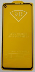 Защитное стекло для Samsung Galaxy A8S 9D черное