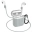 Силиконовый чехол для AirPods 1/2 Hoco WB10 серый