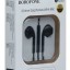 Наушники с микрофоном Borofone BM30 1.2м черные