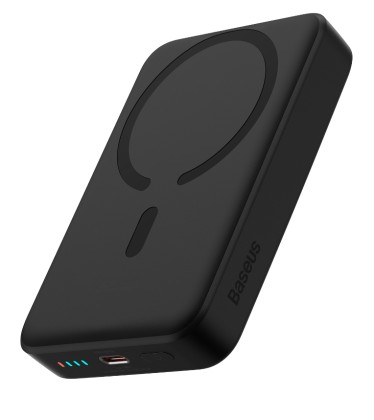 Powerbank с беспроводной зарядкой Baseus Magnetic Mini Wireless 10000mAh 30W (PPCX110201) черный