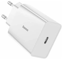 Сетевое зар. устр. Baseus Speed Mini 1C 3A 20W CCFS-SN02 белое