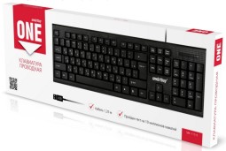 Клавиатура проводная Smartbuy ONE 115, (SBK-115-K)/20 черная