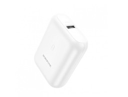Повербанк с быстрой зарядкой Borofone B31 5000mAh/1USB/Type-C 2A, белый
