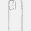 Накладка силикон iPhone 15 Pro прозрачный с закрытой камерой
