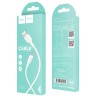 Usb Кабель-зарядка Type-C Hoco X25 Soarer 3A 1м силиконовый белый