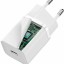 Блок с быстрой зарядкой Baseus Super Si Quick Charger 1C 30W EU, белое