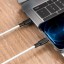 Usb Кабель-зарядка Type-C на Lightning Hoco X21 plus 20W 3A 1M белый