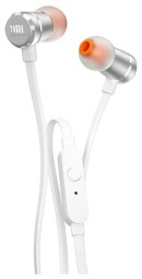 Наушники с микрофоном JBL T290 серебристые