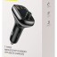 FM трансмиттер Baseus T-Typed Bluetooth MP3 Charger 1USB (CCTM-B01) черный
