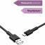 Usb Кабель-зарядка Lightning Borofone BX31 2.4A 1м силиконовый чёрный
