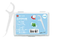 Зубная нить Xiaomi BEHEART Floss Pick (50шт) белая
