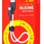 Usb Кабель-зарядка Micro Hoco X21 Plus 25см силиконовый, белый