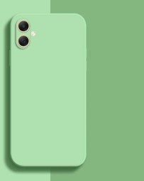 Накладка для Samsung Galaxy A05 Silicone cover бирюзовая