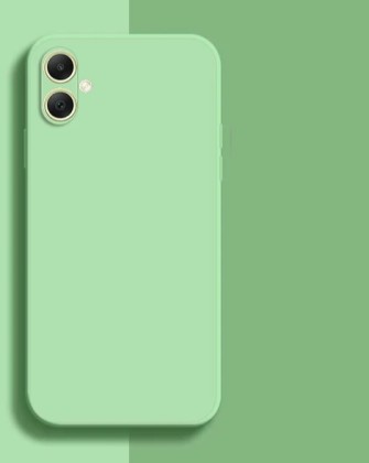 Накладка для Samsung Galaxy A05 Silicone cover бирюзовая
