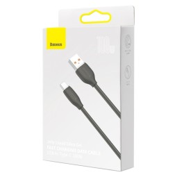 Usb Кабель-зарядка TYPE-C Baseus Jelly Liquid Silica Gel 100W 2м (CAGD010101) черный