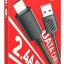 Usb Кабель-зарядка Lightning Hoco X88 2.4A 1м черный