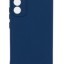 Накладка для Samsung Galaxy A14 Silicone cover синяя