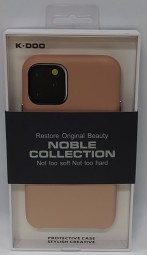 Накладка для i-Phone 11 Pro K-Doo Noble кожаная пудро