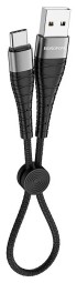 Usb Кабель-зарядка Type-C Borofone BX32 Munificent 3A 25см черный