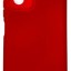 Накладка для Xiaomi Redmi Note 10 4G Silicone cover без логотипа красная