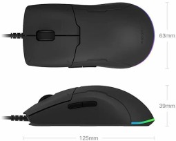 Мышь игровая Xiaomi Mi Game Mouse Lite Dark Gray YXSB01YM темно-серая