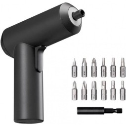 Отвертка аккумуляторная Xiaomi MiJia Electric Screwdriver Gun черная