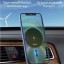 Держатель c беспроводной зарядкой + MagSafe Hoco C-A91 15W магнитный черный - в воздуховод