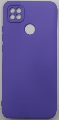 Накладка для Xiaomi Redmi 9C силикон матовый фиолетовый